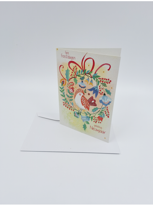 wenskaart vogeltje