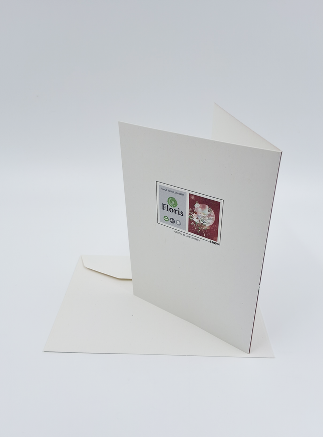 Wenskaart dieren, prettige feestdagen