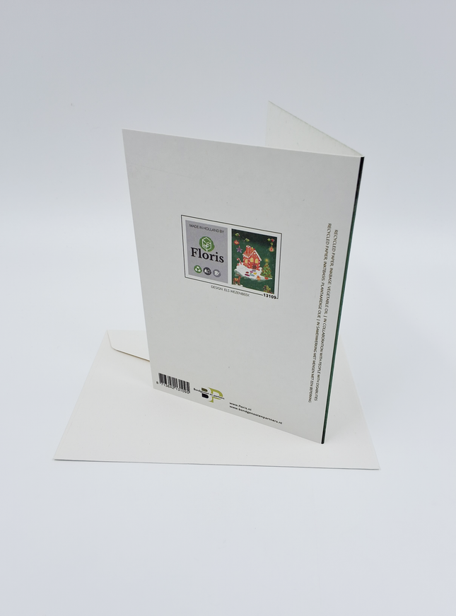 Wenskaart snoephuisje