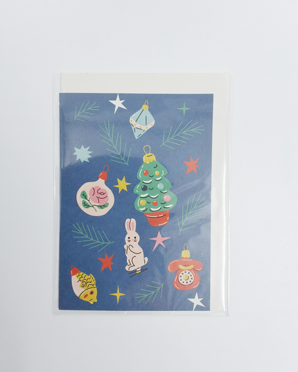 Wenskaart retro afbeeldingen