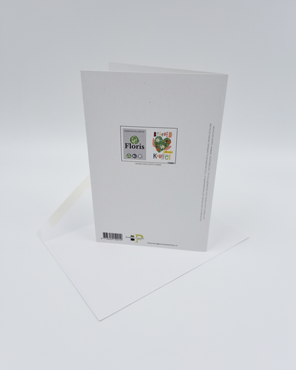 Wenskaart brievenbus knuffel