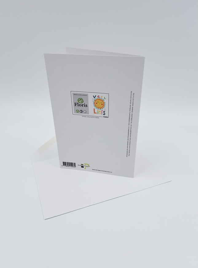 Wenskaart veel liefs