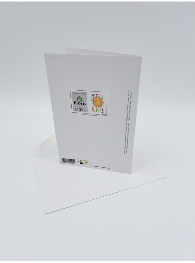 Wenskaart veel liefs