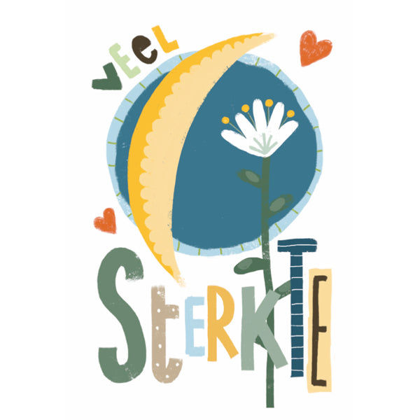 Wenskaart veel sterkte