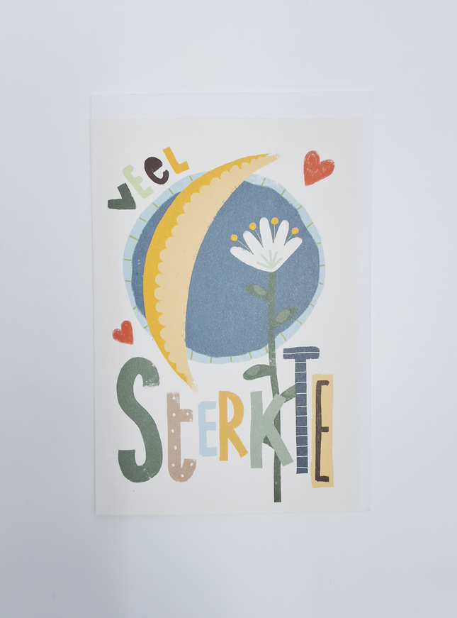 Wenskaart veel sterkte