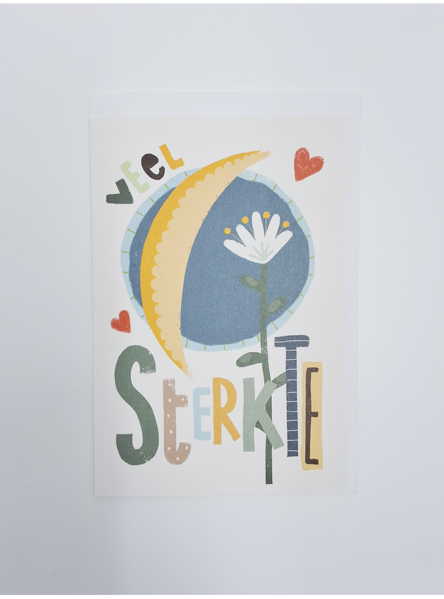 Wenskaart veel sterkte