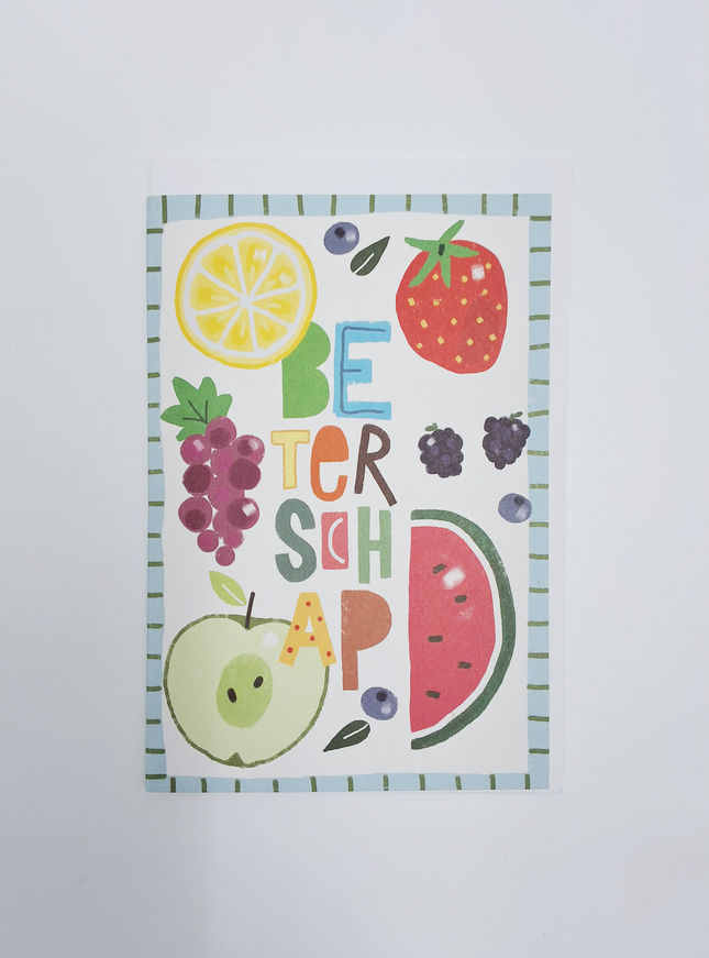 Wenskaart beterschap