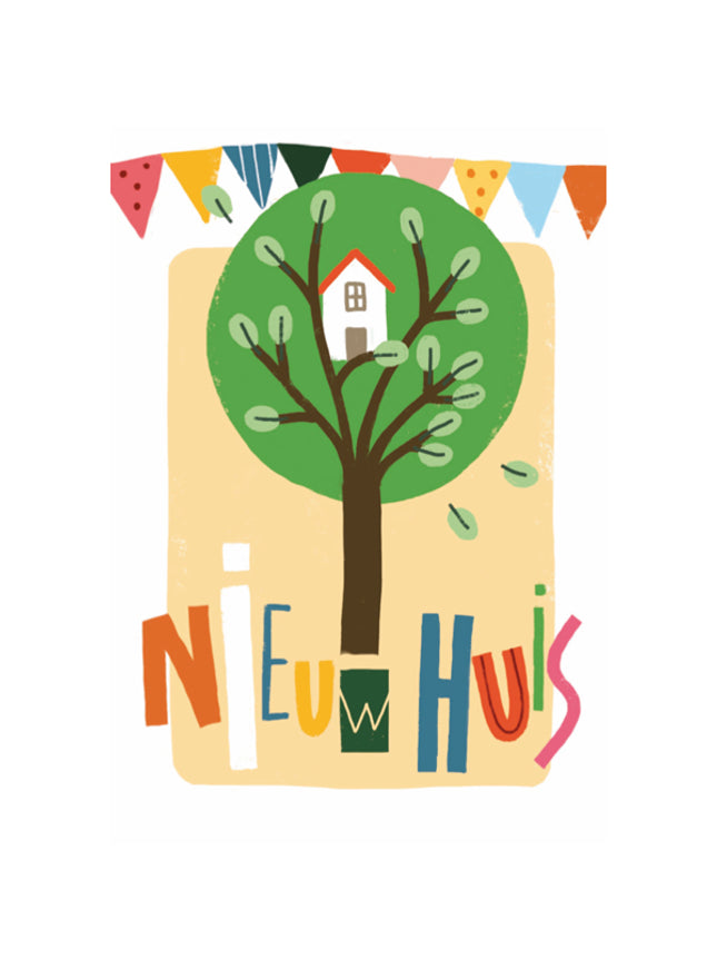 New house greeting card