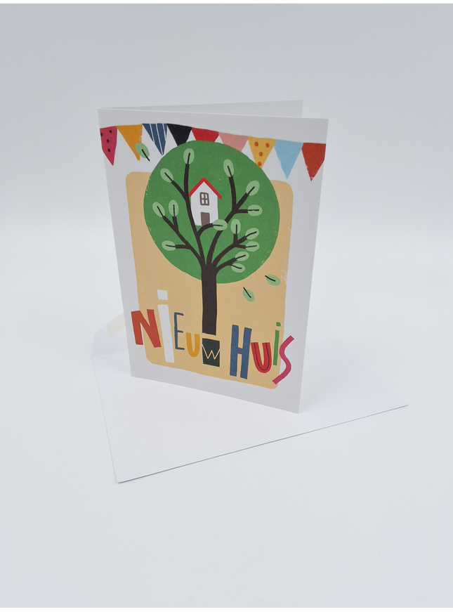 New house greeting card