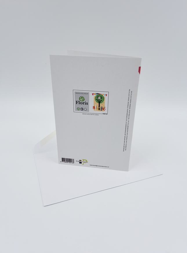 Wenskaart nieuw huis