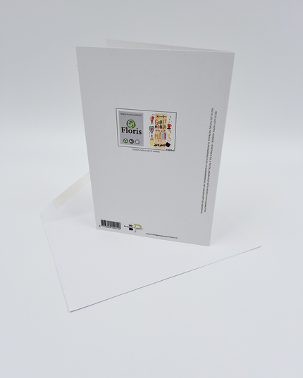 Wenskaart geniet nooit met mate