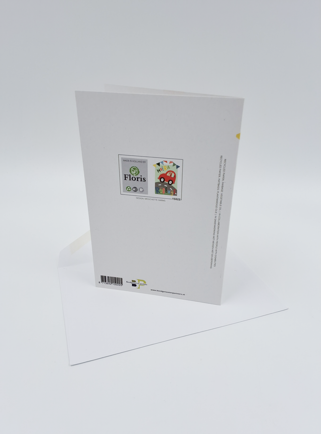 Wenskaart hoera rijbewijs