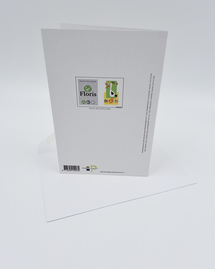 Wenskaart kleintje op komst