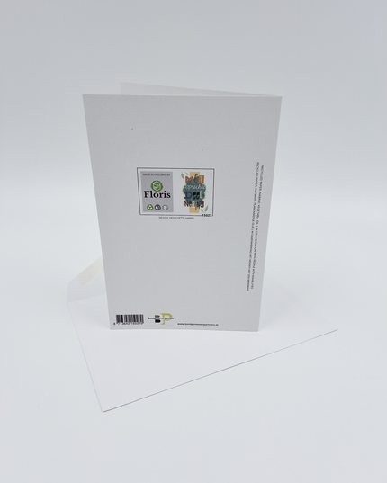 Wenskaart met oprechte deelneming