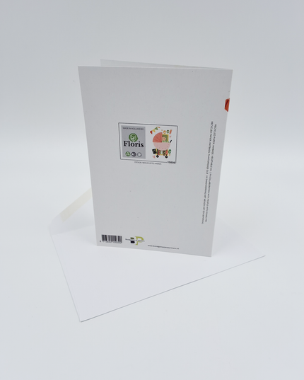 Wenskaart een meisje