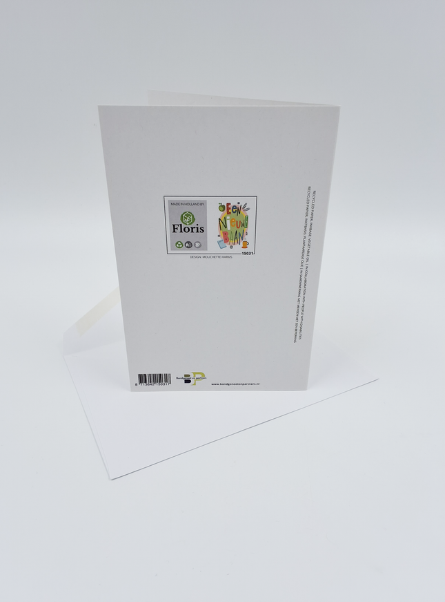 Wenskaart een nieuwe baan