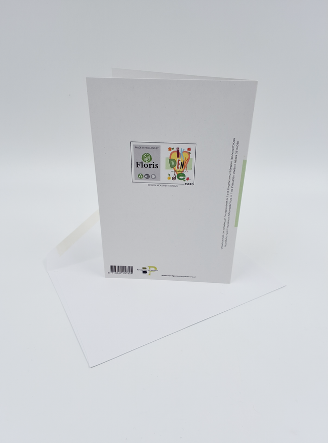 Wenskaart ik denk aan je