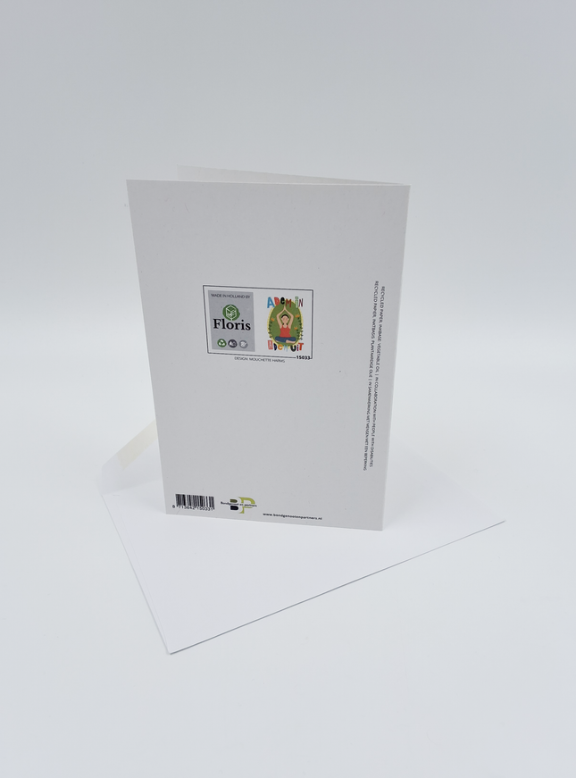 Wenskaart adem in, adem uit