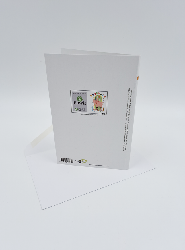 Wenskaart feestvarken