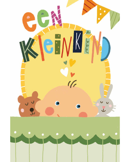 Wenskaart een kleinkind...