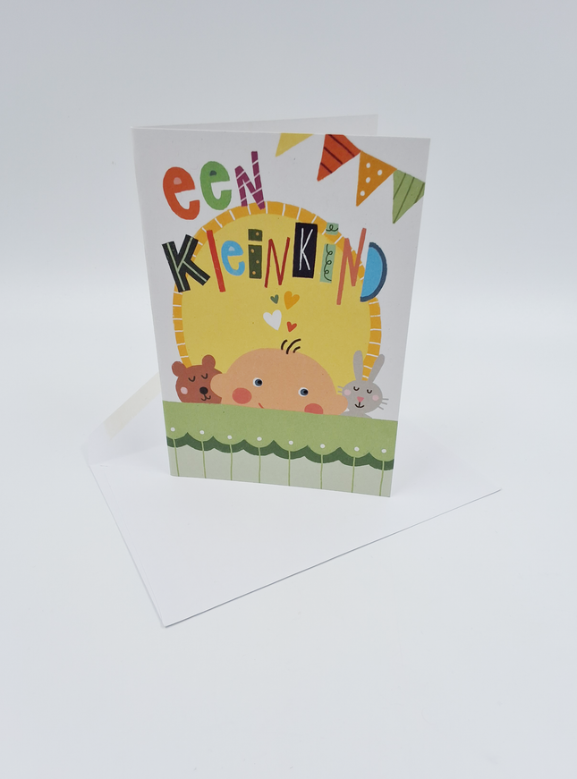 Wenskaart een kleinkind...