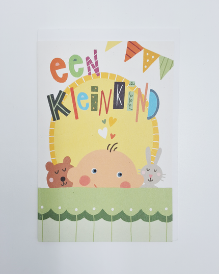 Wenskaart een kleinkind...
