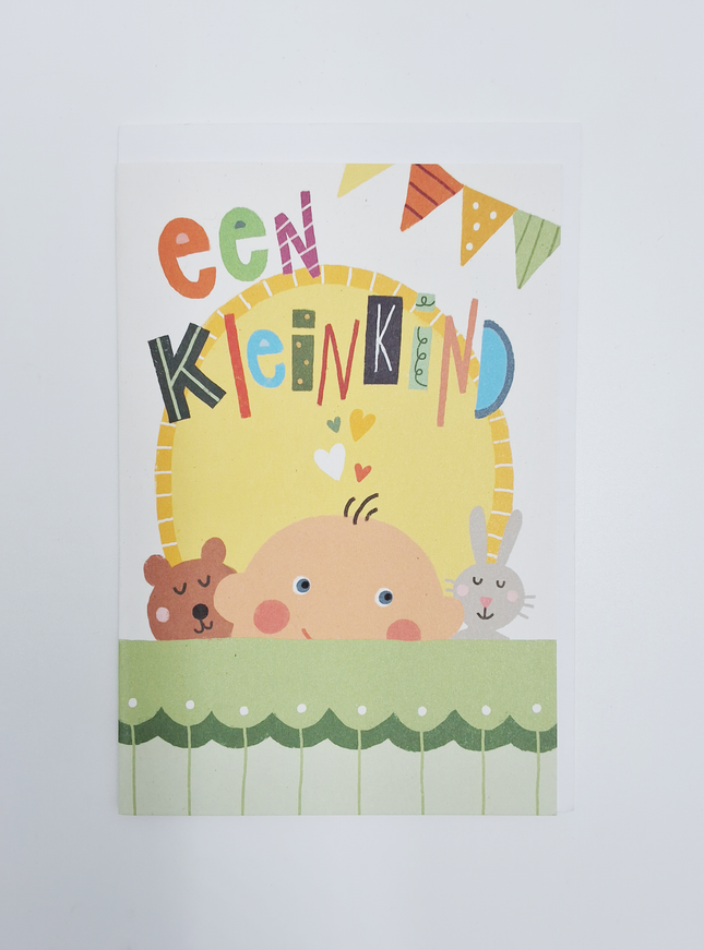 Wenskaart een kleinkind...
