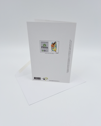 Wenskaart muziek, kaart...