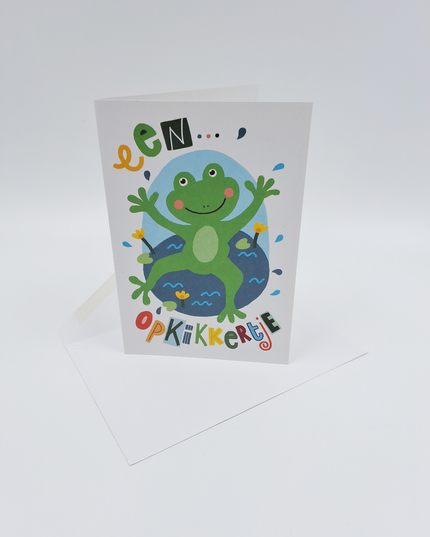 Wenskaart een opkikkertje...