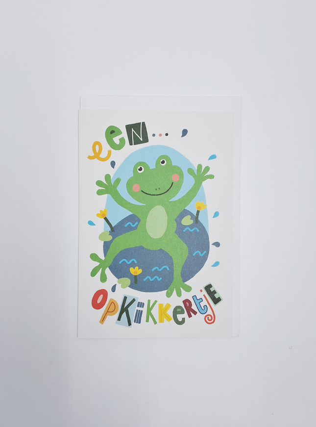 Wenskaart een opkikkertje...