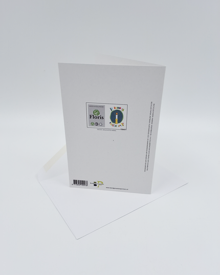 Wenskaart ik brand een kaarsje voor je