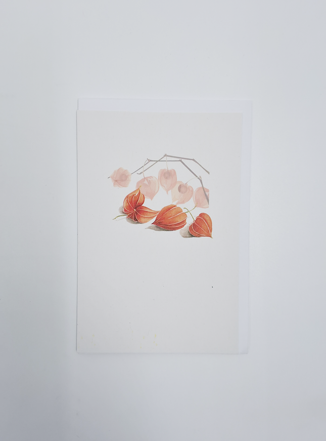 wenskaart lampioenen