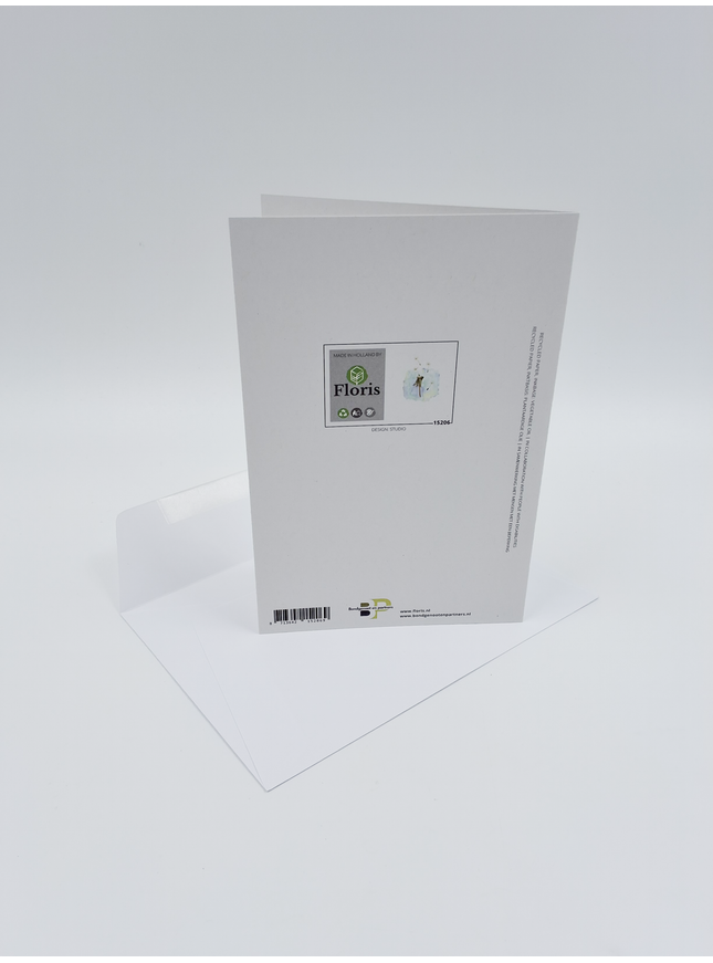 Dandelion condolence greeting card