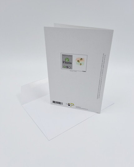 Wenskaart bladeren, ik denk aan je