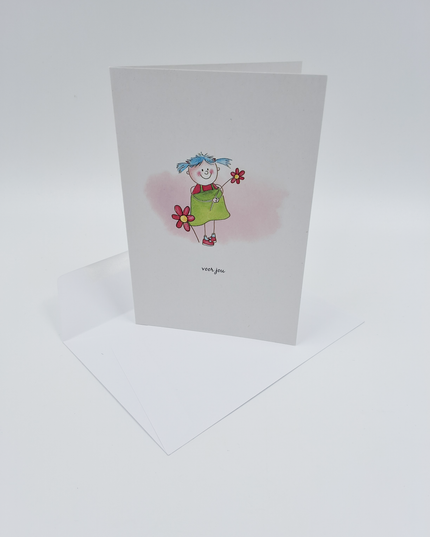 Wenskaart kindje voor jou