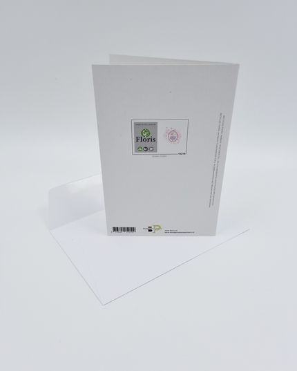 wenskaart geboorte roze