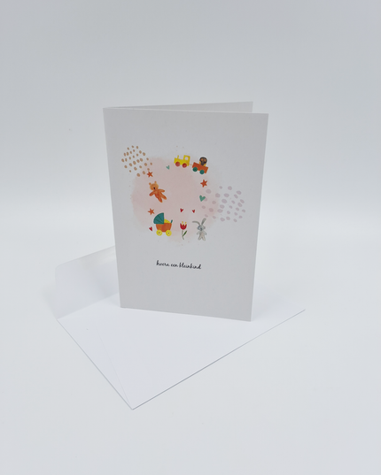 Wenskaart hoera opa & oma