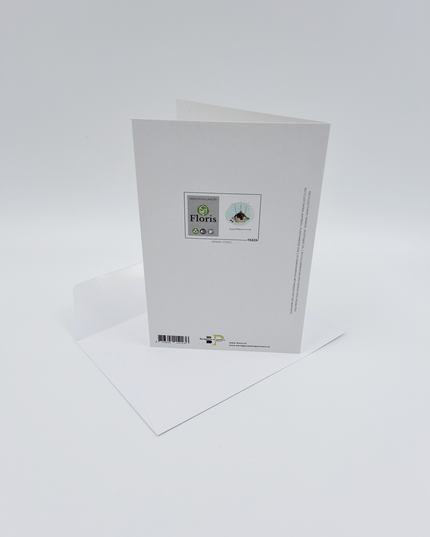 wenskaart gebakje, ik zag wel dat je naar me cake