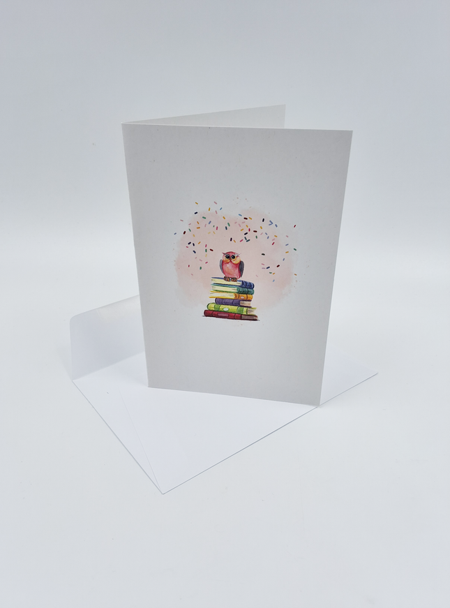 Wenskaart uil, je bent een…