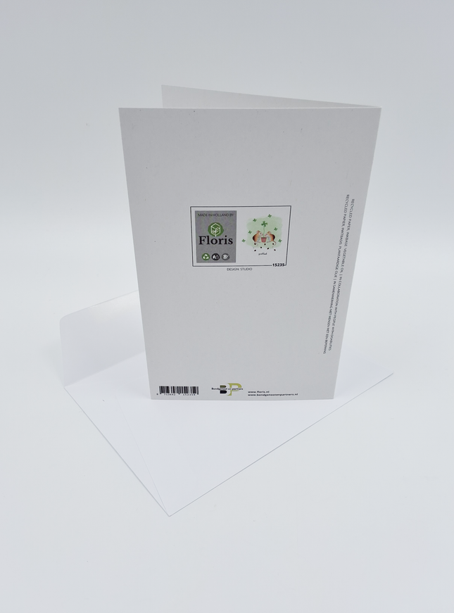 Wenskaart muizen, good luck