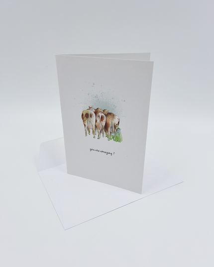 Wenskaart koeien, you are amazing!