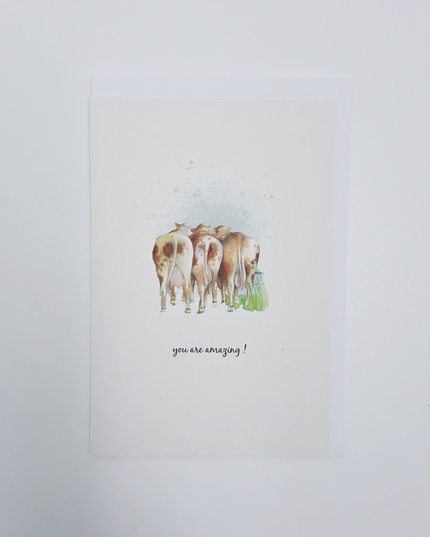 Wenskaart koeien, you are amazing!