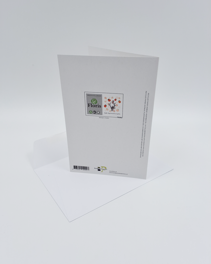 Wenskaart kip, hopelijk voel jij je binnenkort weer kip lekker