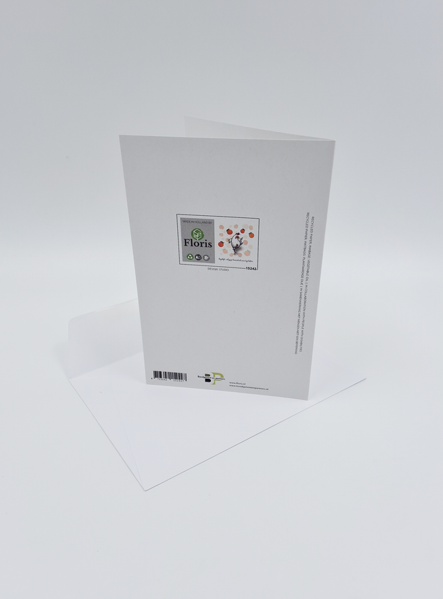 Wenskaart kip, hopelijk voel jij je binnenkort weer kip lekker