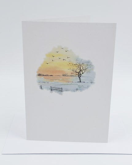 Wenskaart zonsondergang (F15248)