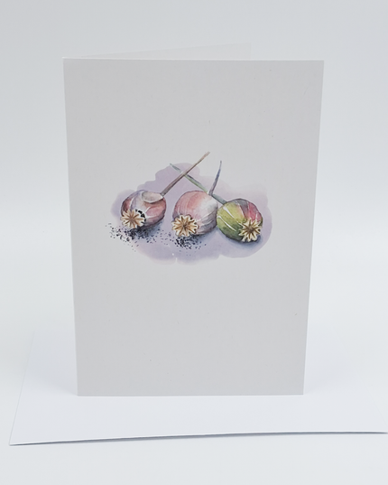 Wenskaart papavers (F15249)