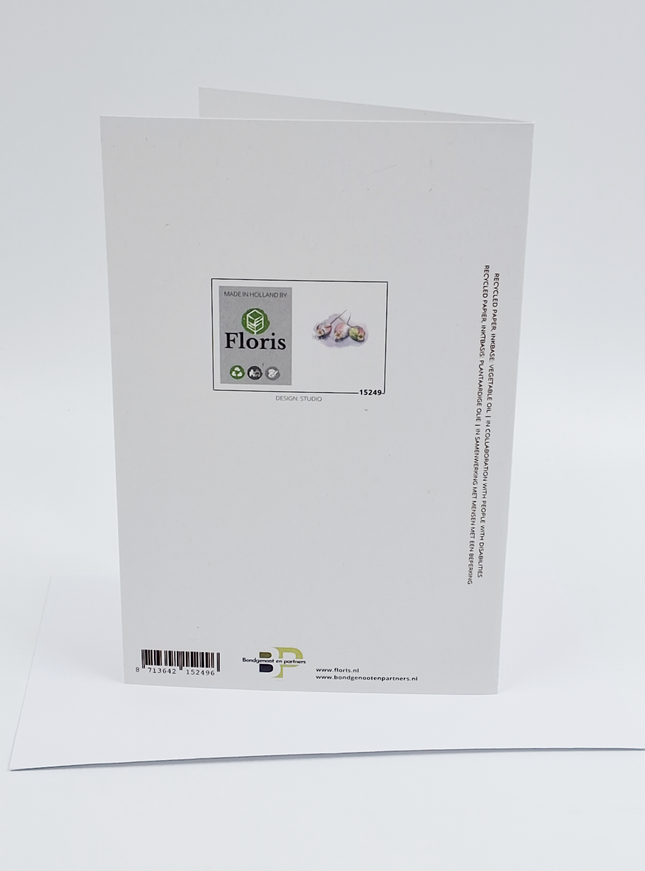 Wenskaart papavers (F15249)