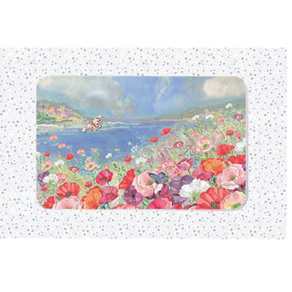 Wenskaarten doosje 5x bloemenpracht (F10068)