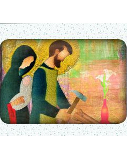 Kerstkaarten doosje 10x Jozef (F13066)