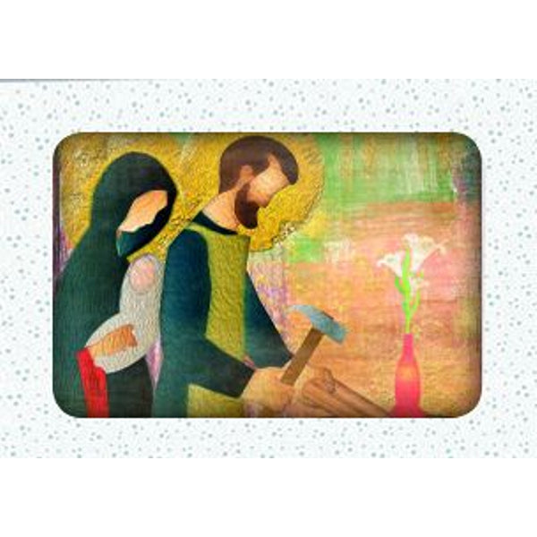 Kerstkaarten doosje 10x Jozef (F13066)